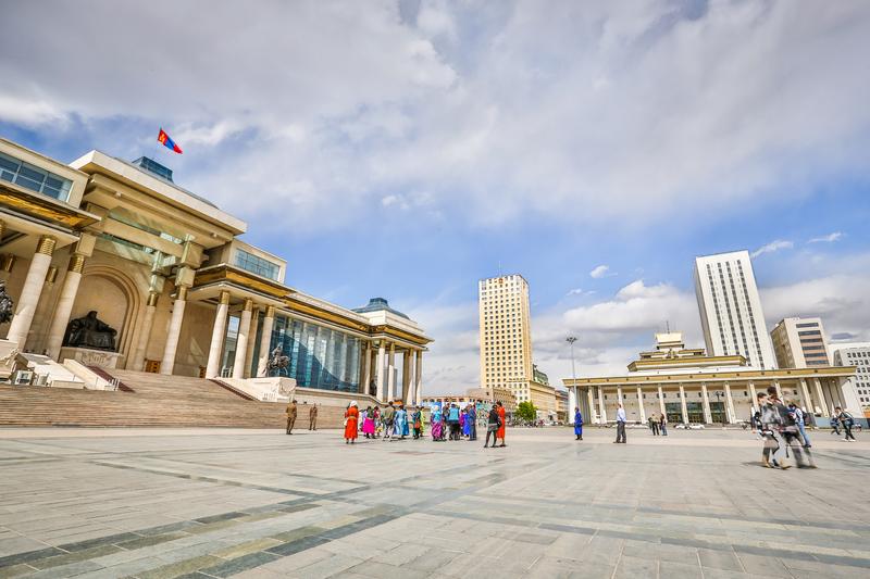 View From Sukhbaatar Square
